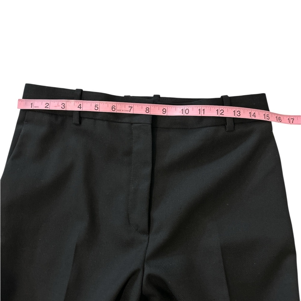 Reiss Hartley Wide Leg Classic Black Women's Dress Pants Size 6 Elegant Wool - Picture 4 of 8